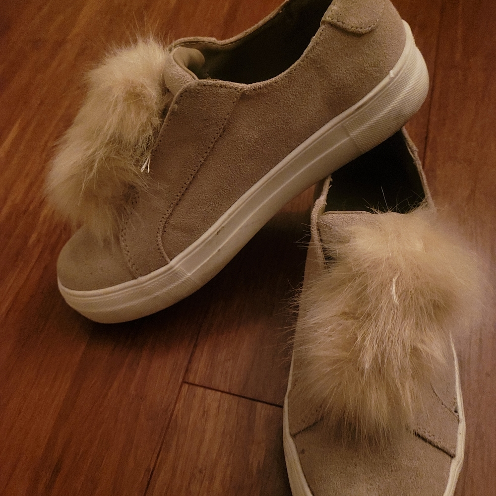 Candies platform sneaker with Puff